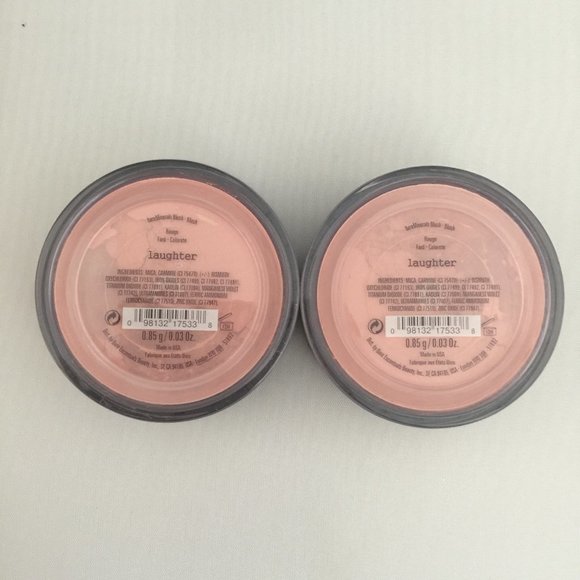 #NWT Original bareMinerals Laughter Loose Powder Blush 0.85g/0.03oz - Lot of 2 - Picture 1 of 2